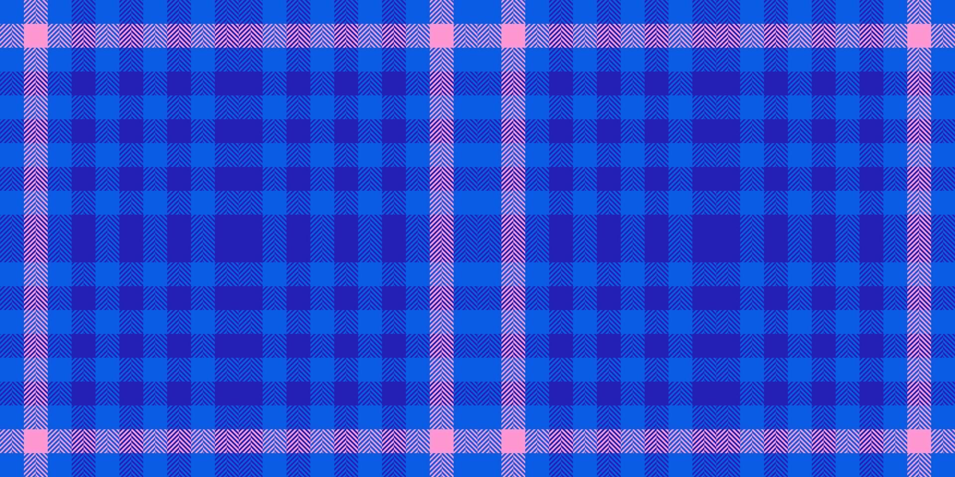 alívio Verifica desatado tartan, rabisco xadrez padronizar vetor. Ganso têxtil tecido fundo textura dentro azul e índigo cores. vetor