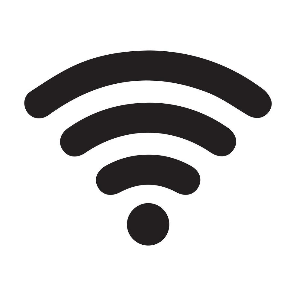 coleção do estoque vetor imagens representando símbolos e ícones relacionado para sem fio Wi-fi conectividade, Incluindo Wi-fi sinal símbolos e a Internet conexão, este habilitar controlo remoto Internet acesso.