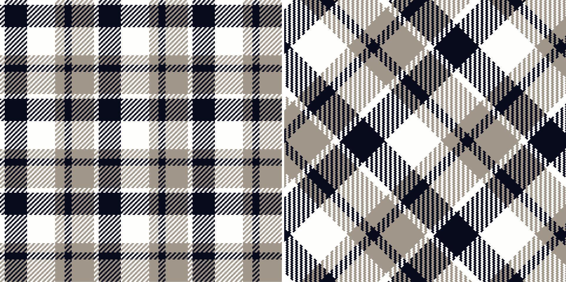 vetor xadrez padronizar ou xadrez padronizar . tartan, texturizado desatado sarja para flanela camisas, edredon capas, de outros outono inverno têxtil moinhos. vetor formato