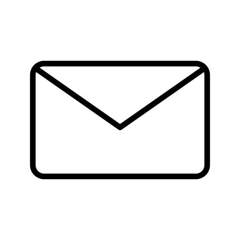 Envelope Icon ilustração vetorial vetor