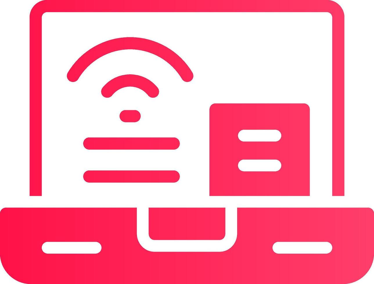 Wi-fi conexão criativo ícone Projeto vetor