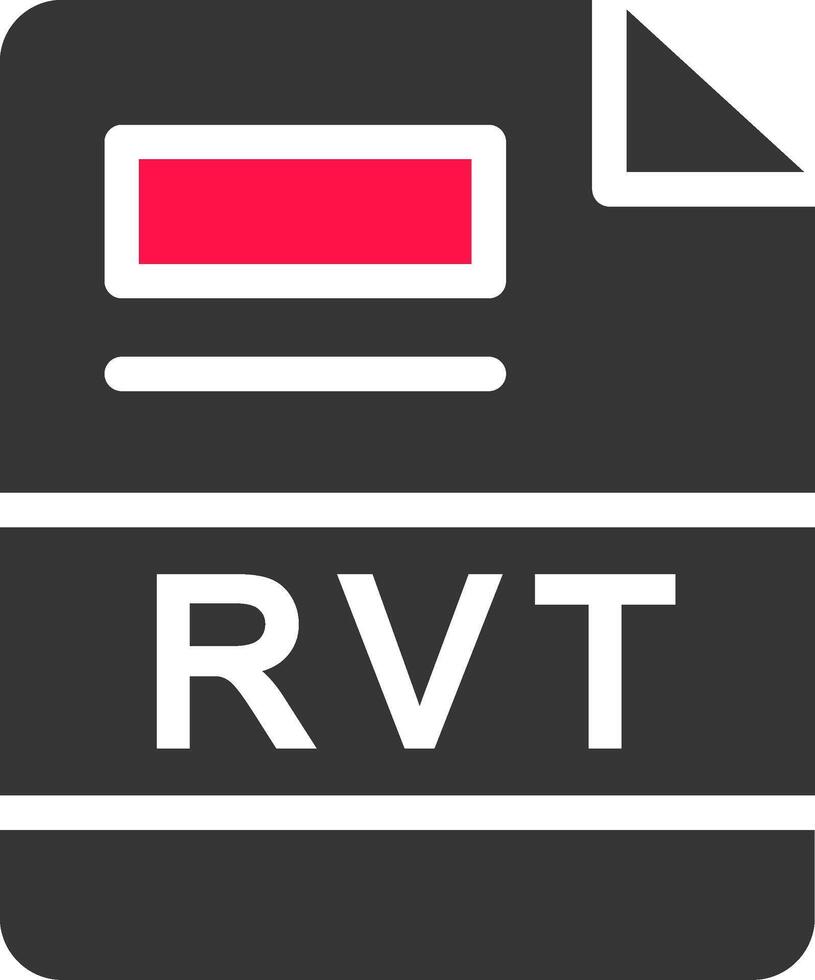 rvt criativo ícone Projeto vetor