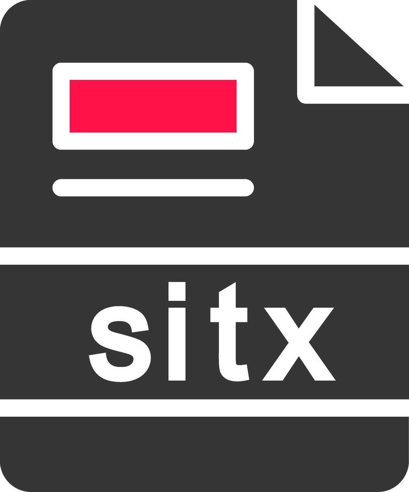 sitx criativo ícone Projeto vetor