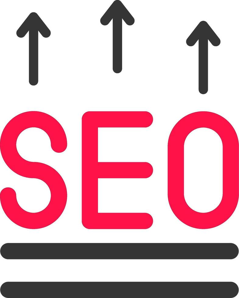 design de ícone criativo seo vetor