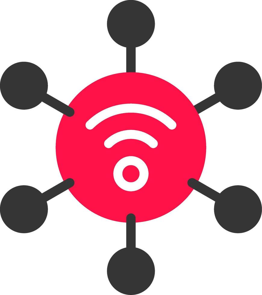 internet das coisas design de ícone criativo vetor