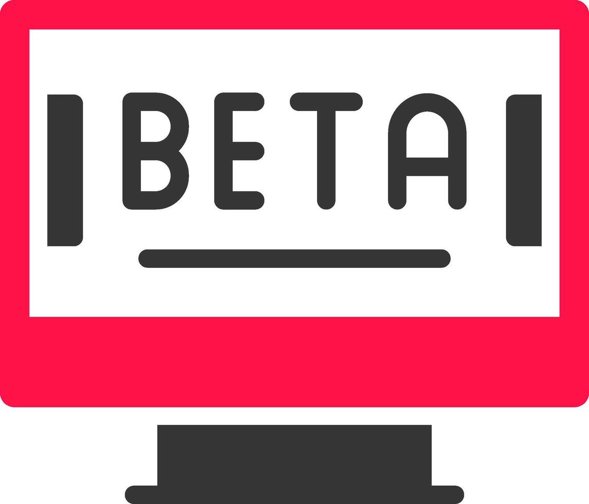 beta criativo ícone Projeto vetor