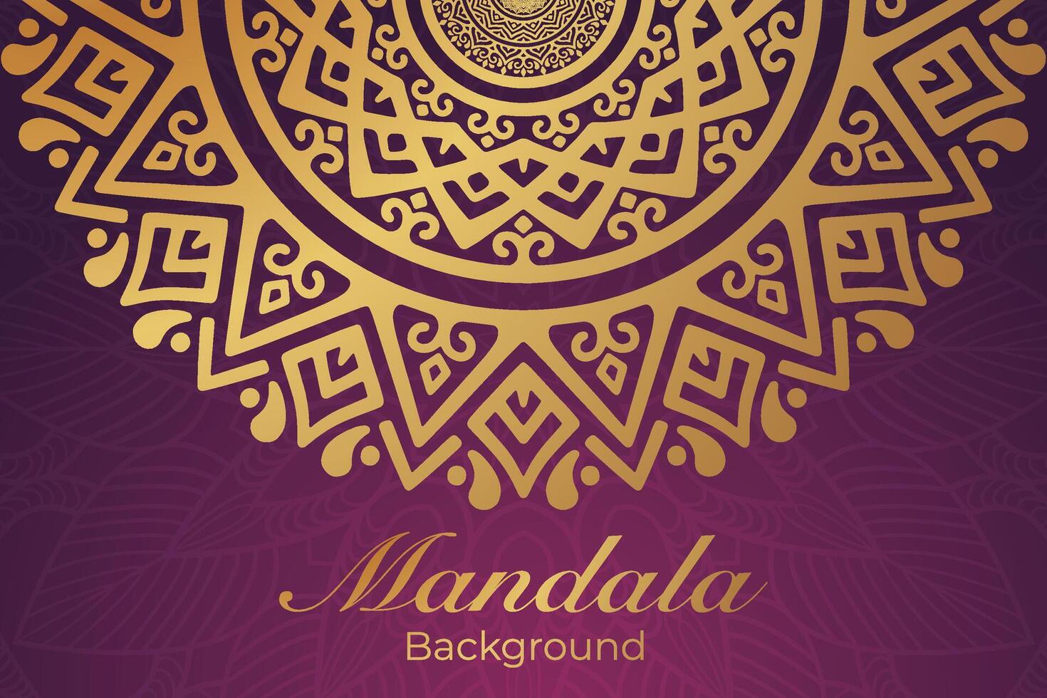 luxuoso mandala padronizar fundo, luxo mandala convite cumprimento cartão projeto, circular padronizar vetor projeto,