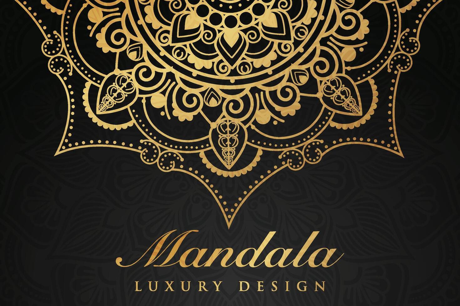 luxuoso mandala padronizar fundo, luxo mandala convite cumprimento cartão projeto, circular padronizar vetor projeto,