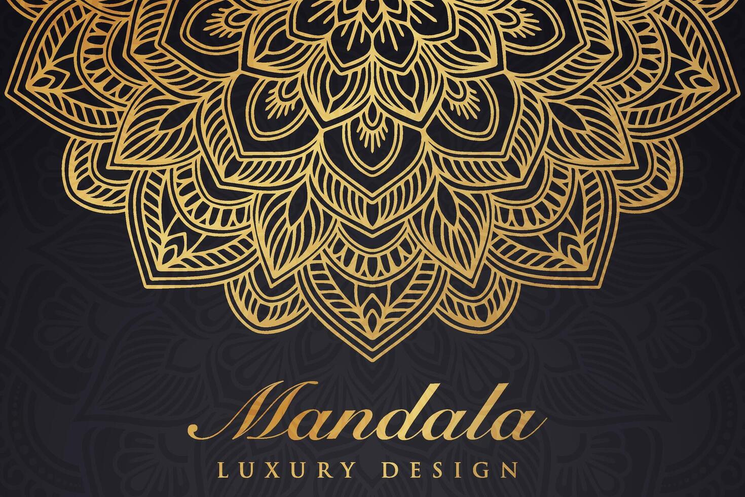 luxuoso mandala padronizar fundo, luxo mandala convite cumprimento cartão projeto, circular padronizar vetor projeto,