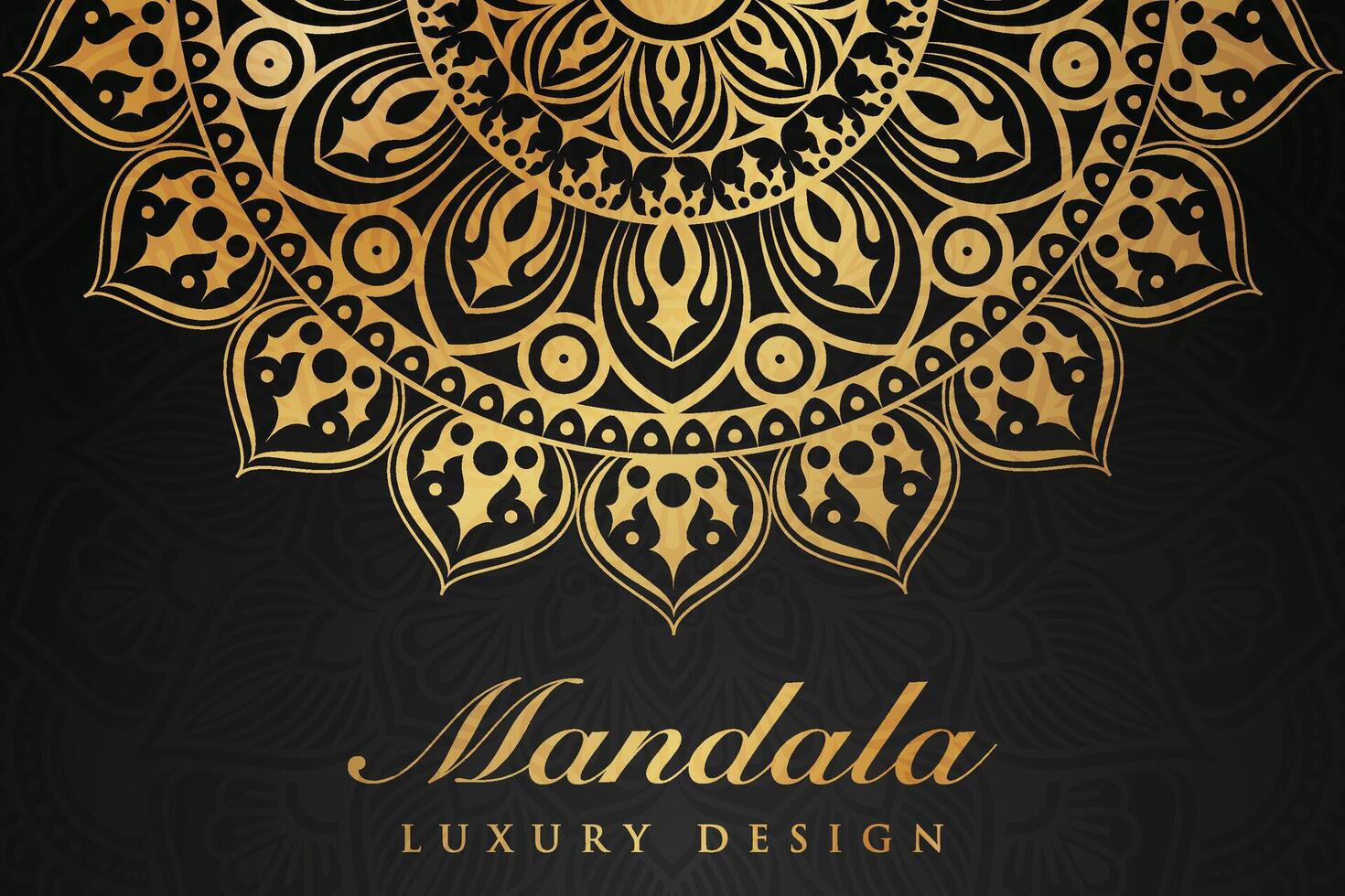 luxuoso mandala padronizar fundo, luxo mandala convite cumprimento cartão projeto, circular padronizar vetor projeto,