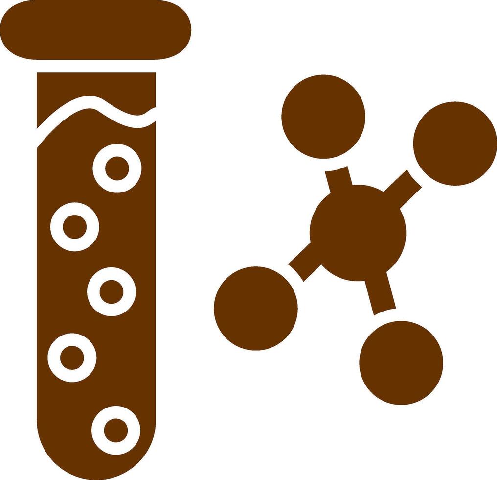 ícone de vetor de química