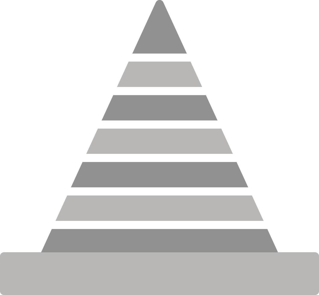 ícone de vetor de cone
