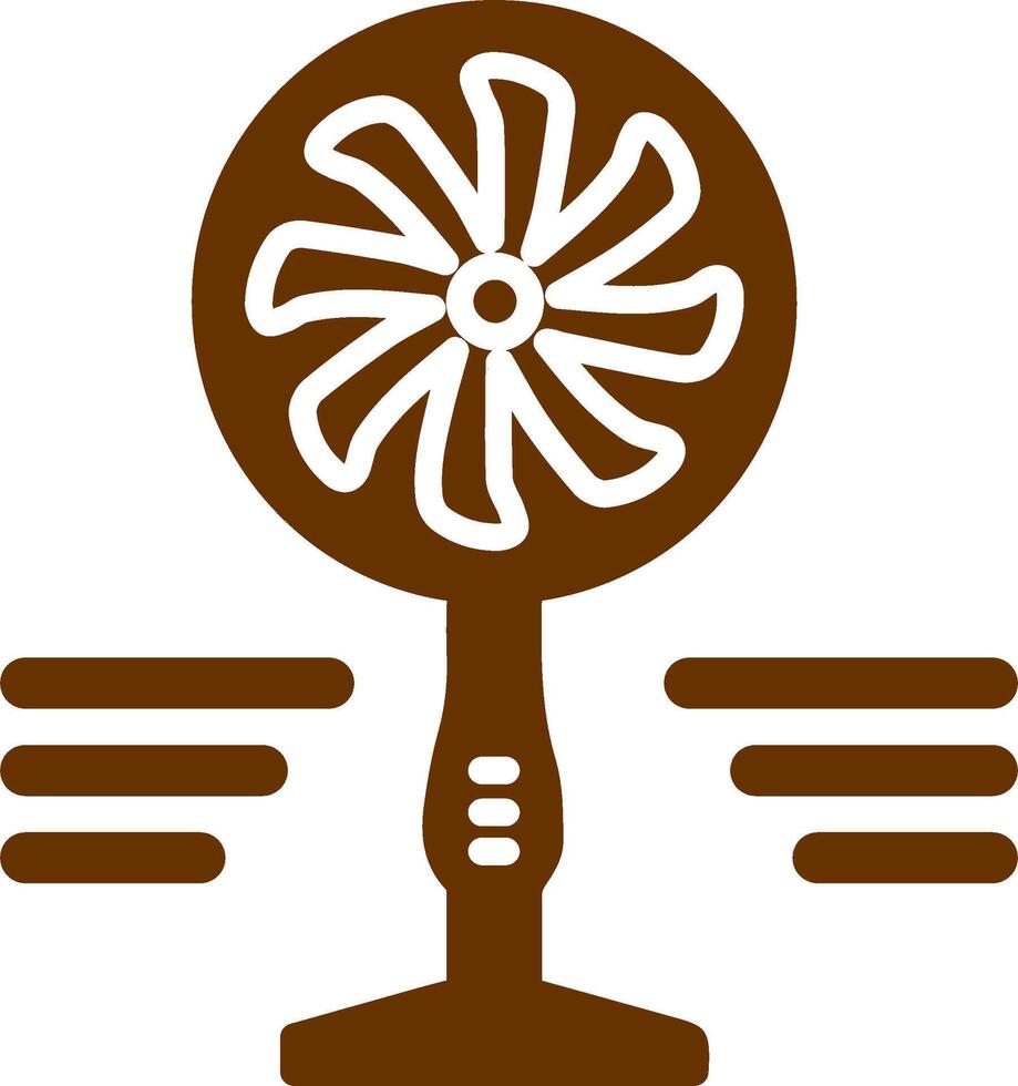 ícone de vetor de ventilador
