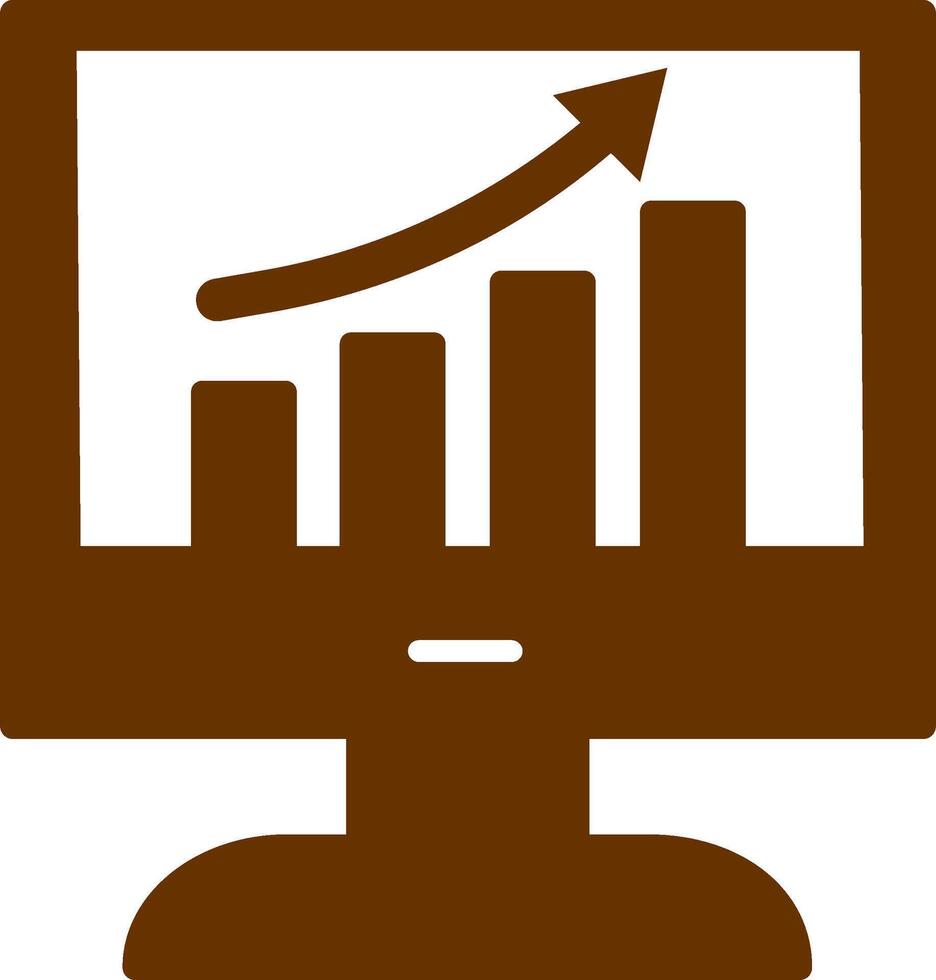 ícone de vetor de crescimento de negócios