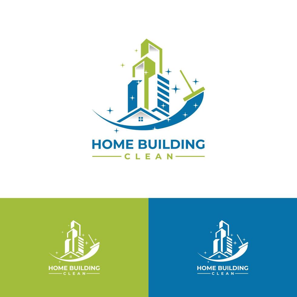 casa e edifícios design de logotipo limpo imobiliário vetor ícone ilustração design