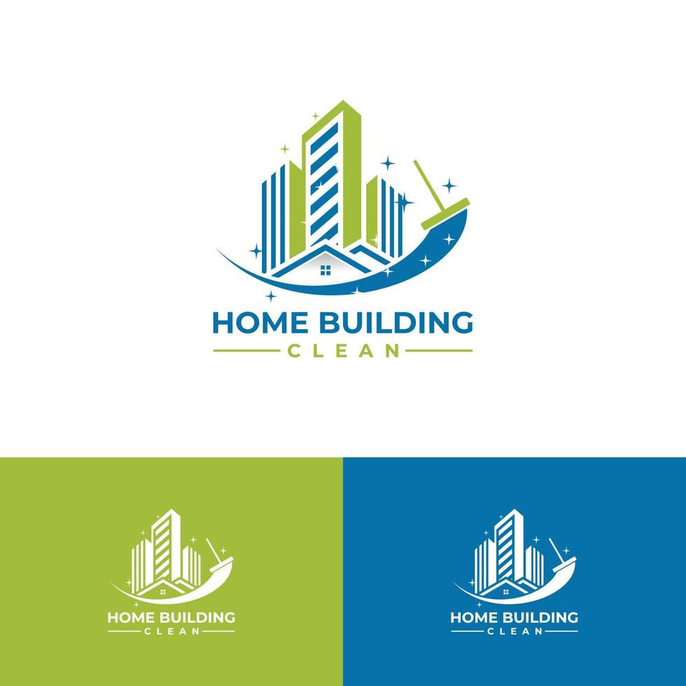 casa e edifícios design de logotipo limpo imobiliário vetor ícone ilustração design