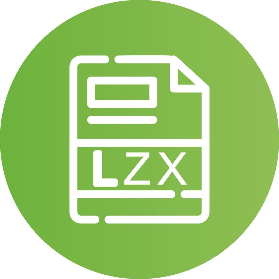 lzx criativo ícone Projeto vetor