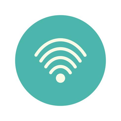 Ícone de vetor wi-fi