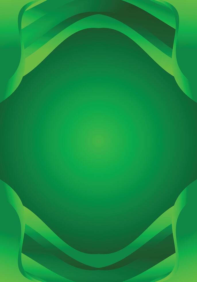 abstrato onda verde vertical fundo vetor