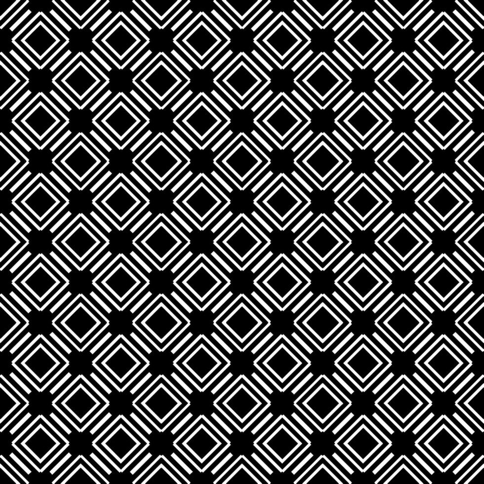 padrão abstrato sem emenda preto e branco. fundo e pano de fundo. design ornamental em tons de cinza. vetor