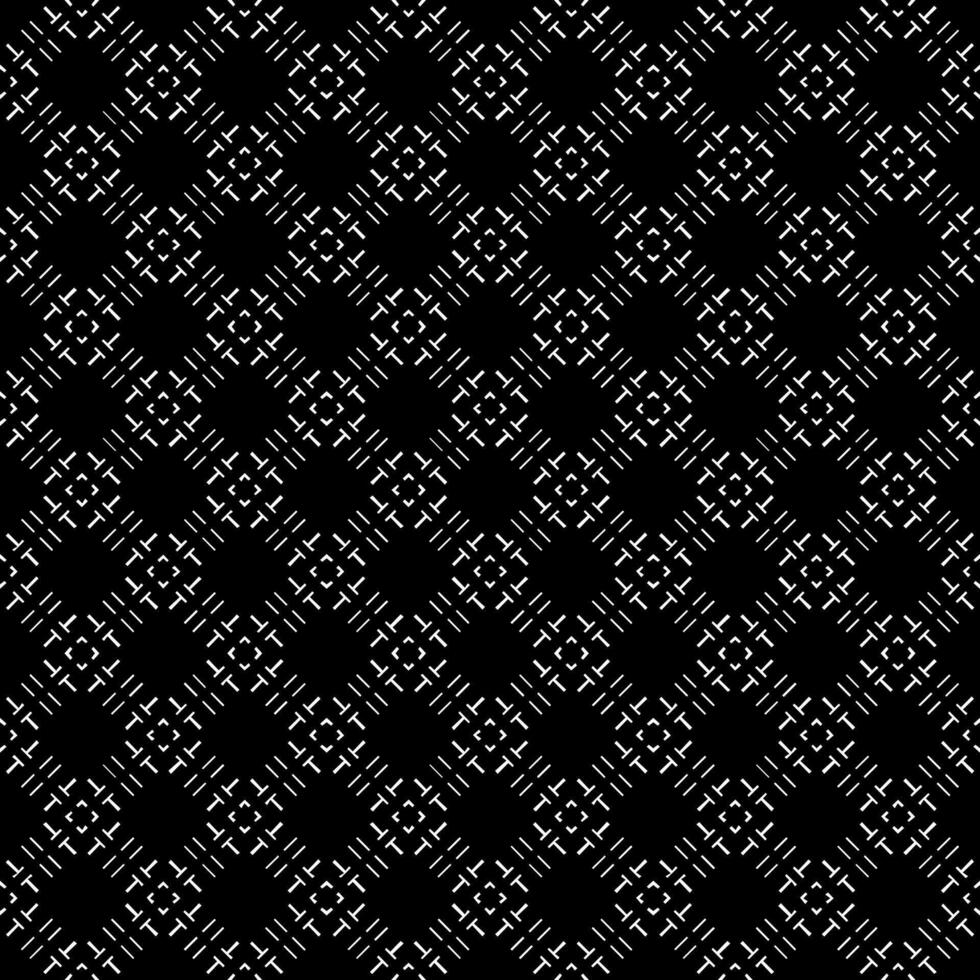 padrão abstrato sem emenda preto e branco. fundo e pano de fundo. design ornamental em tons de cinza. vetor