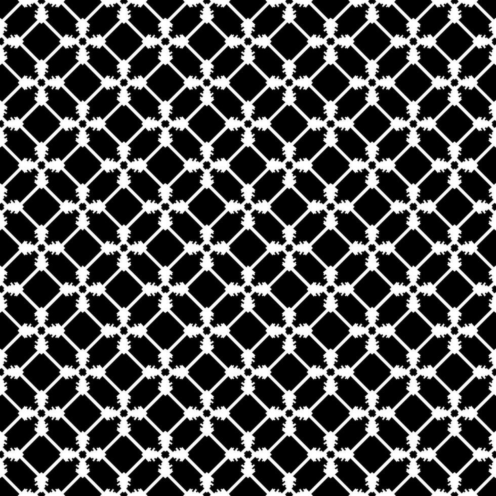 padrão abstrato sem emenda preto e branco. fundo e pano de fundo. design ornamental em tons de cinza. vetor