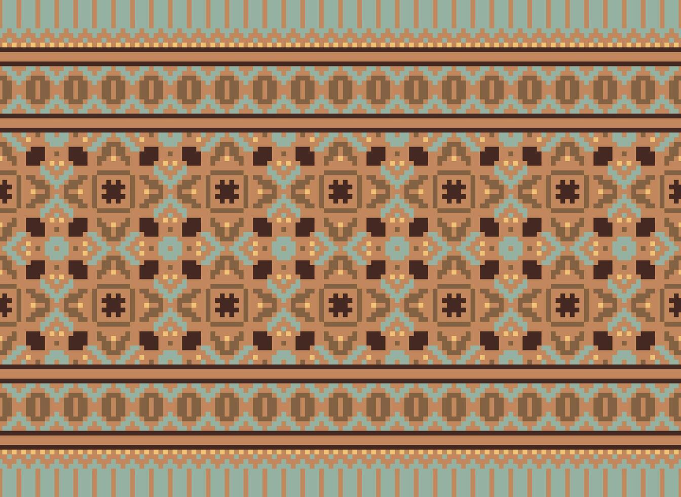 uma lindo têxtil digital Projeto conjunto do damasco Mughal paisley ornamental ikat étnico Cruz ponto padronizar decoração fronteira retro luxo estilo papel de parede presente cartão quadro, Armação para mulheres pano frente costas dupatta vetor