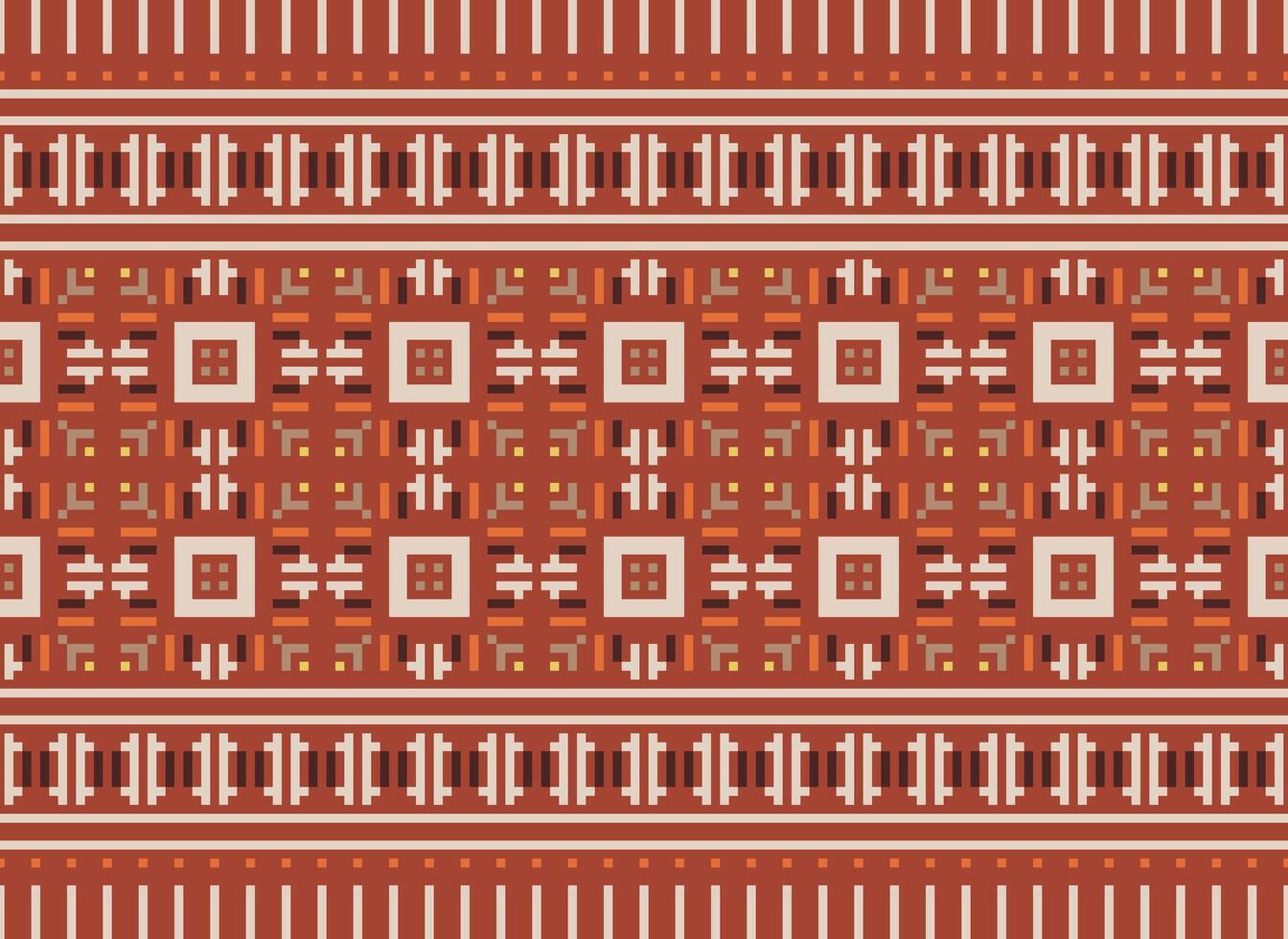 uma lindo têxtil digital Projeto conjunto do damasco Mughal paisley ornamental ikat étnico Cruz ponto padronizar decoração fronteira retro luxo estilo papel de parede presente cartão quadro, Armação para mulheres pano frente costas dupatta vetor