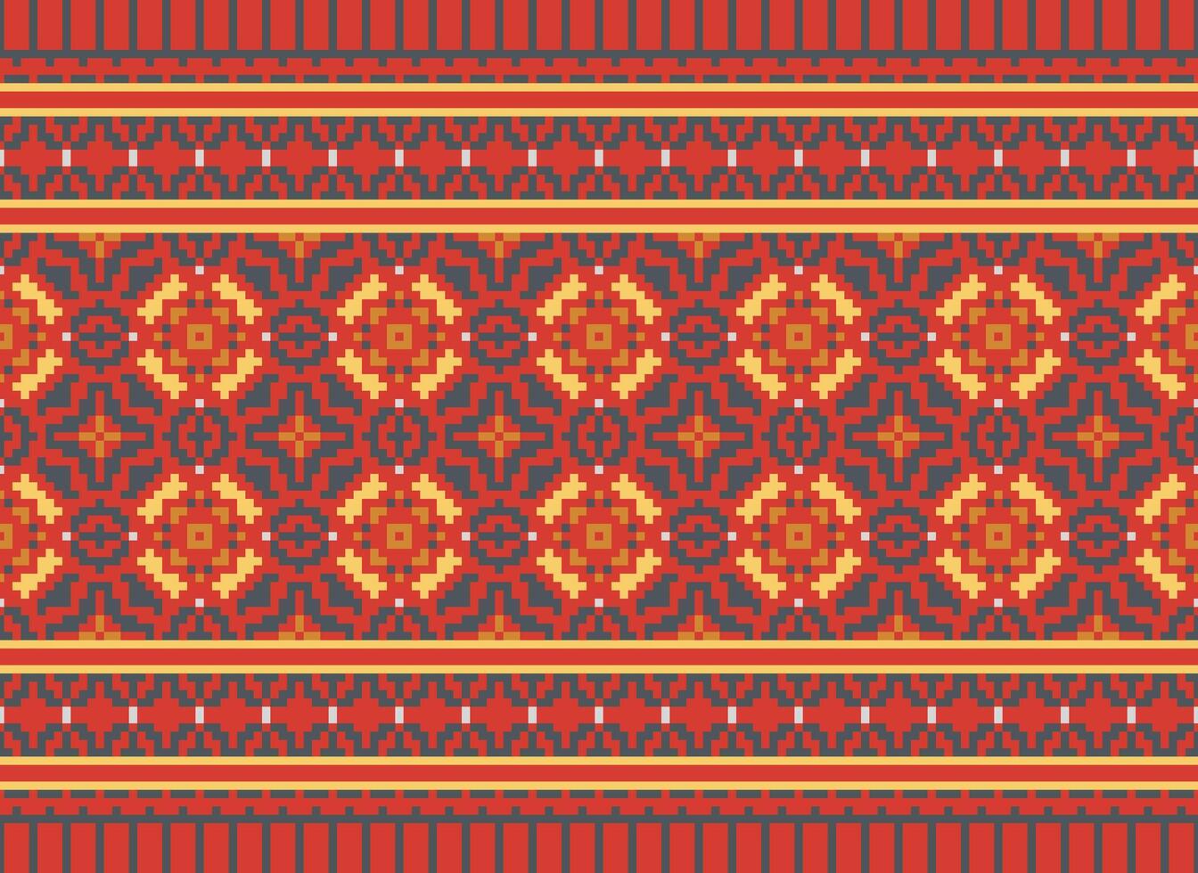 uma lindo têxtil digital Projeto conjunto do damasco Mughal paisley ornamental ikat étnico Cruz ponto padronizar decoração fronteira retro luxo estilo papel de parede presente cartão quadro, Armação para mulheres pano frente costas dupatta vetor