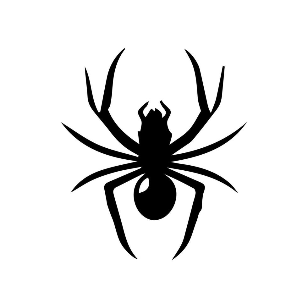 arte perigo aranha preto branco tatuagem elemento vetor modelo animal