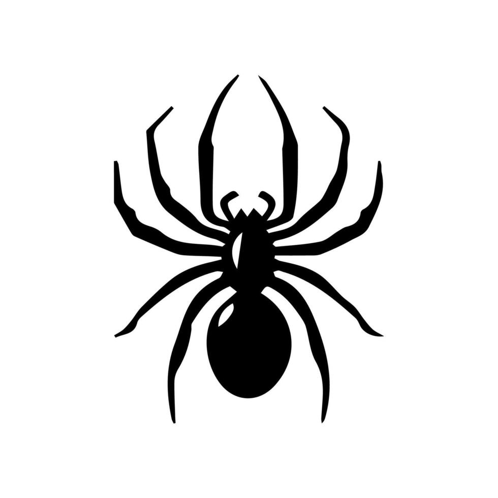 arte perigo aranha preto branco tatuagem elemento vetor modelo animal