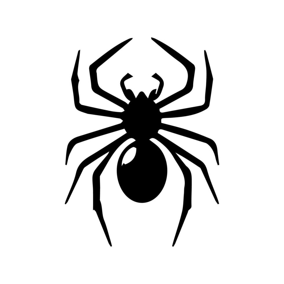 arte perigo aranha preto branco tatuagem elemento vetor modelo animal