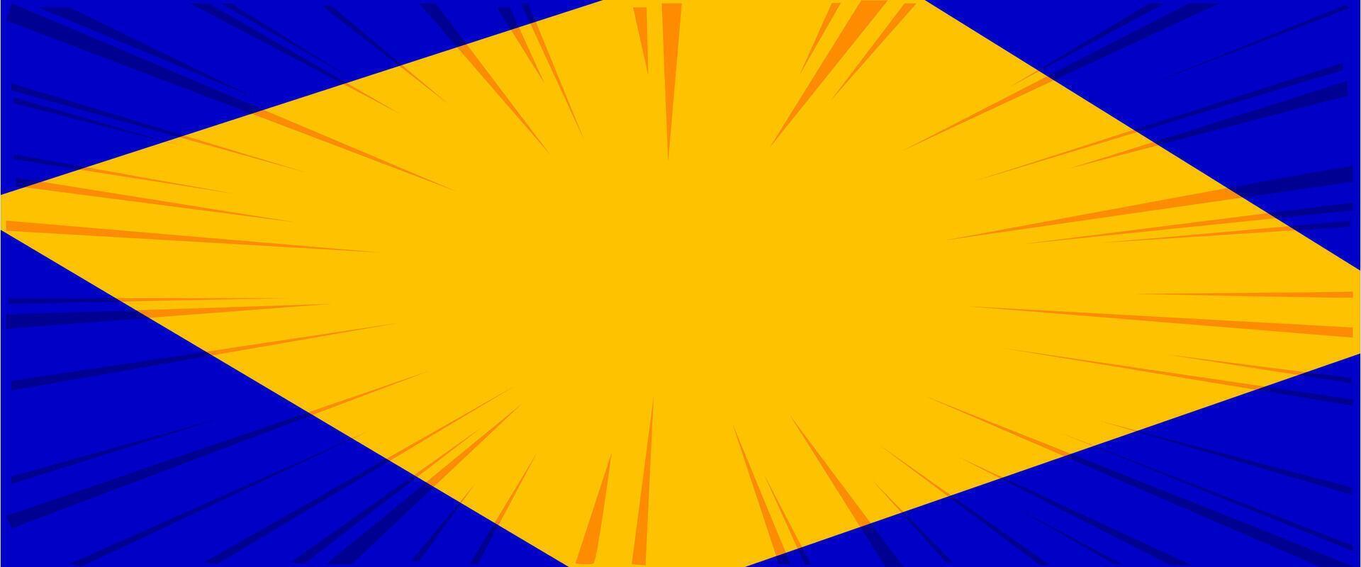 vetor abstrato fundo textura projeto, brilhante poster, bandeira amarelo e azul fundo vetor ilustração, com ampliação efeito