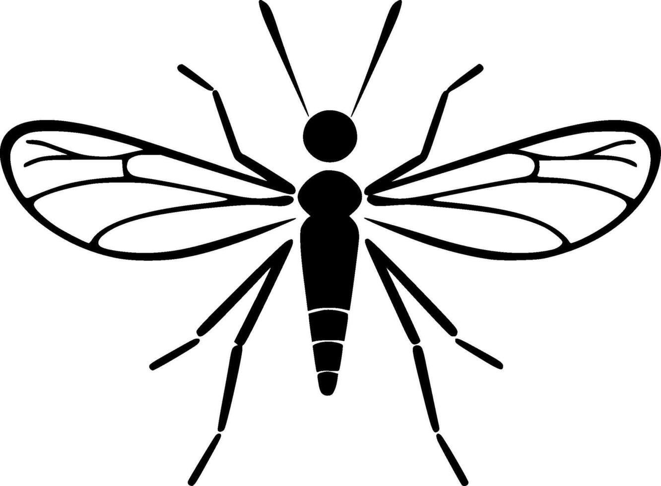 mosquito - Alto qualidade vetor logotipo - vetor ilustração ideal para camiseta gráfico