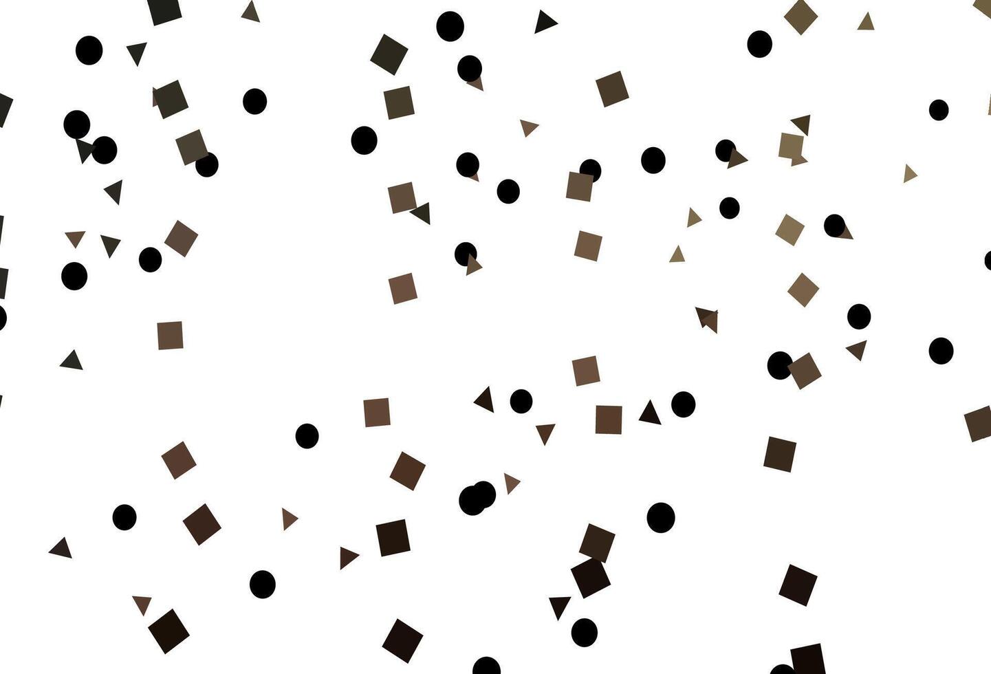 padrão de vetor preto claro em estilo poligonal com círculos.