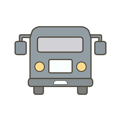 ícone de ônibus de aeroporto de vetor