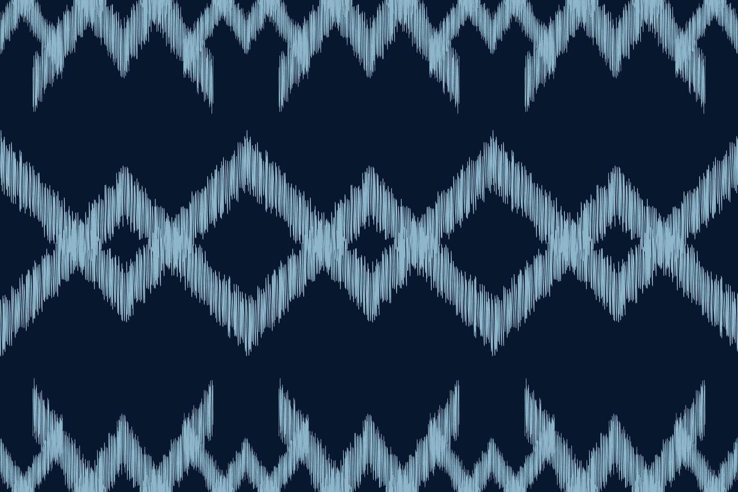 tradicional étnico ikat motivo tecido padronizar geométrico estilo.africano ikat bordado étnico oriental padronizar azul fundo papel de parede. abstrato, vetor, ilustração.textura, quadro, decoração. vetor