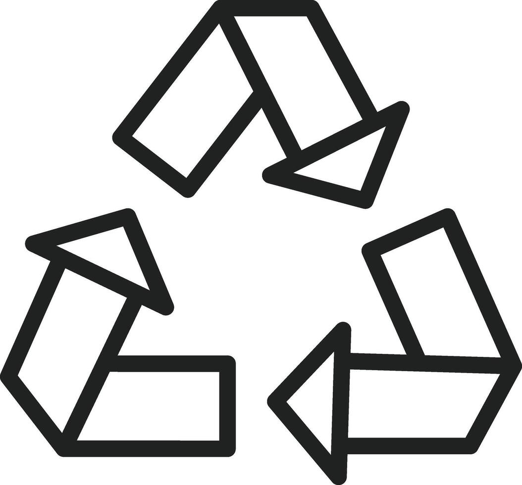 reciclar ícone vetor imagem. adequado para Móvel aplicativos, rede apps e impressão meios de comunicação.