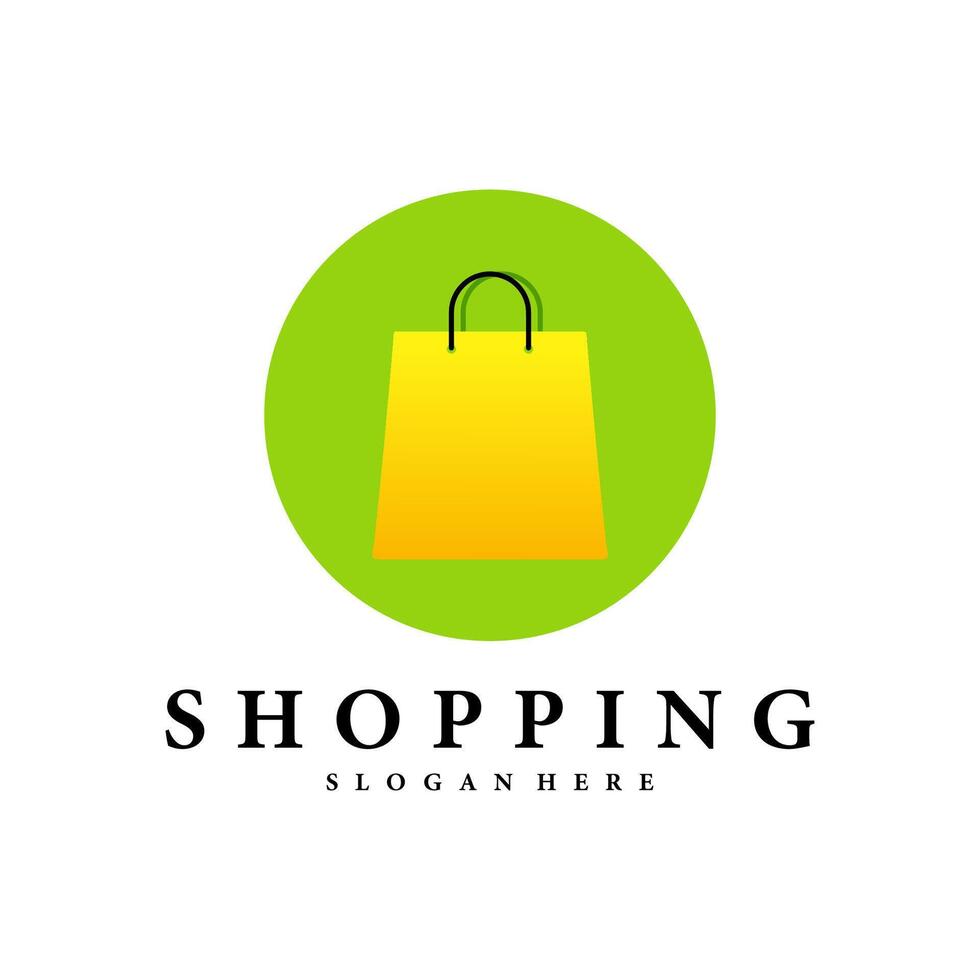 compras logotipo vetor modelo ilustração