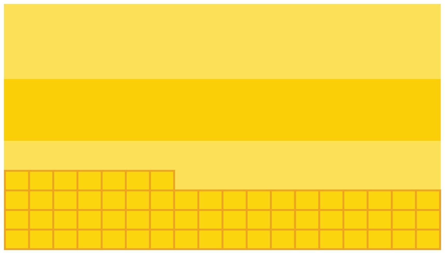 ilustração do uma amarelo fundo com uma xadrez padronizar. Recursos gráfico fundo elemento Projeto. vetor ilustração com uma cozinha decoração tema