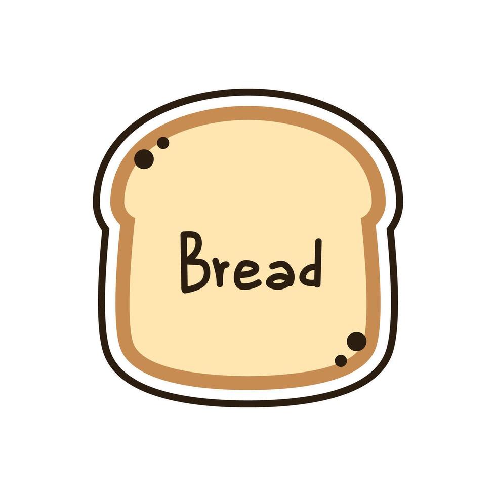 vetor de pão. símbolo de pão. papel de parede. espaço livre para texto. design de logotipo de pão.