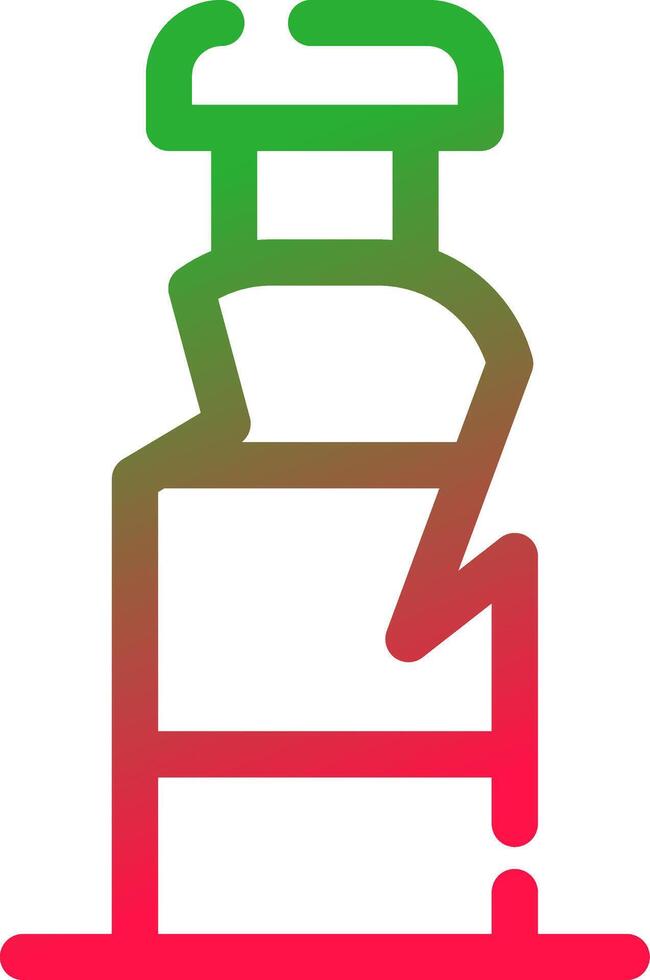 plástico garrafa criativo ícone Projeto vetor