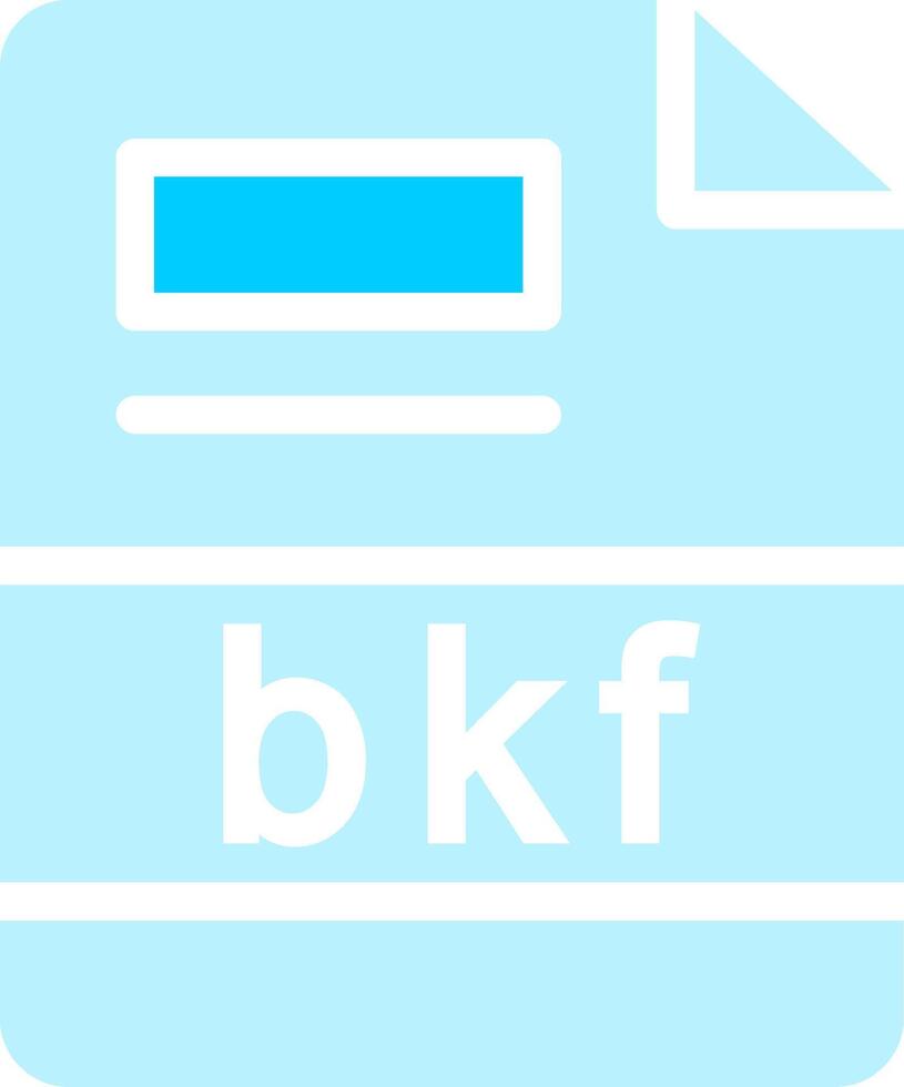 bkf criativo ícone Projeto vetor