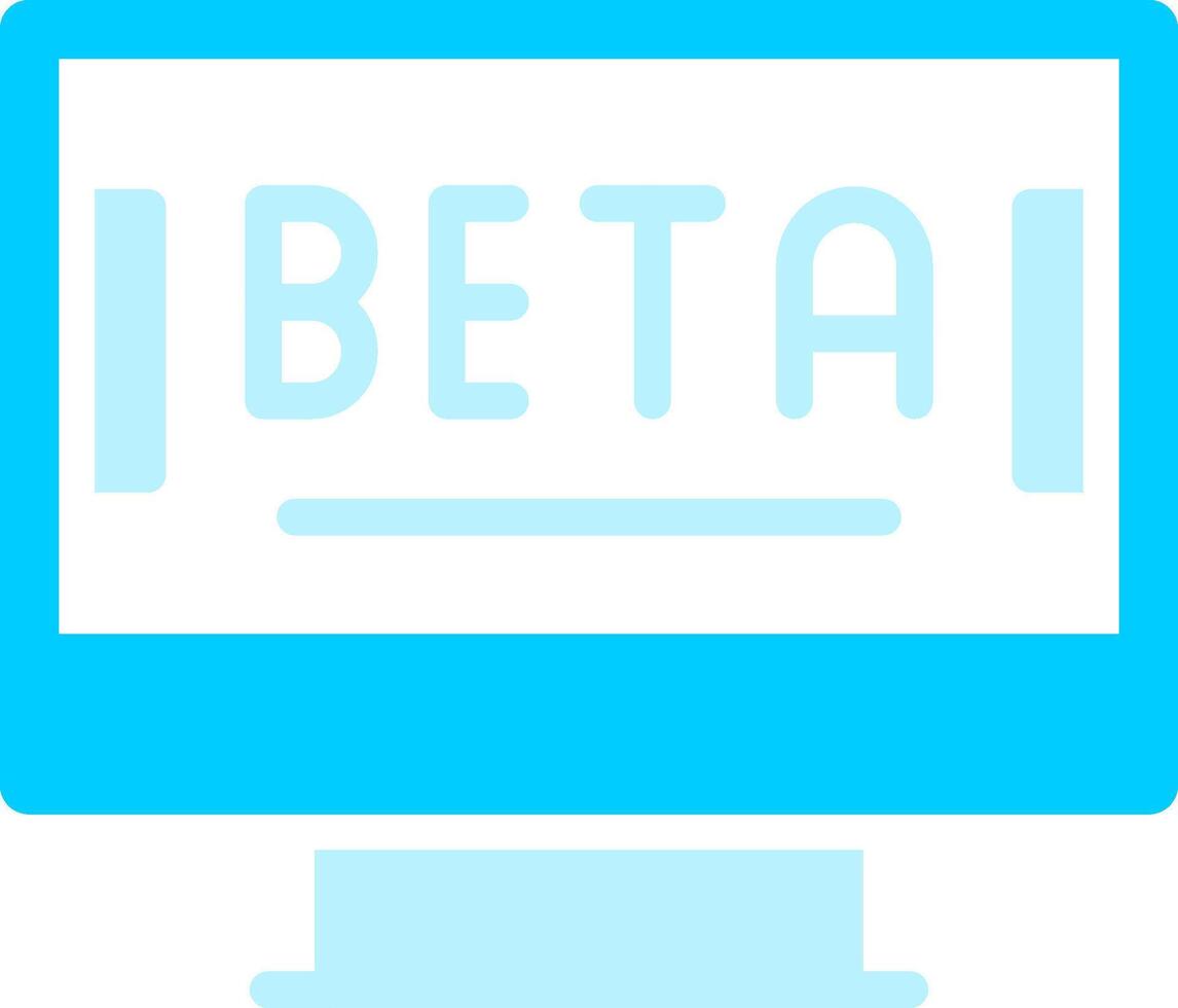 beta criativo ícone Projeto vetor