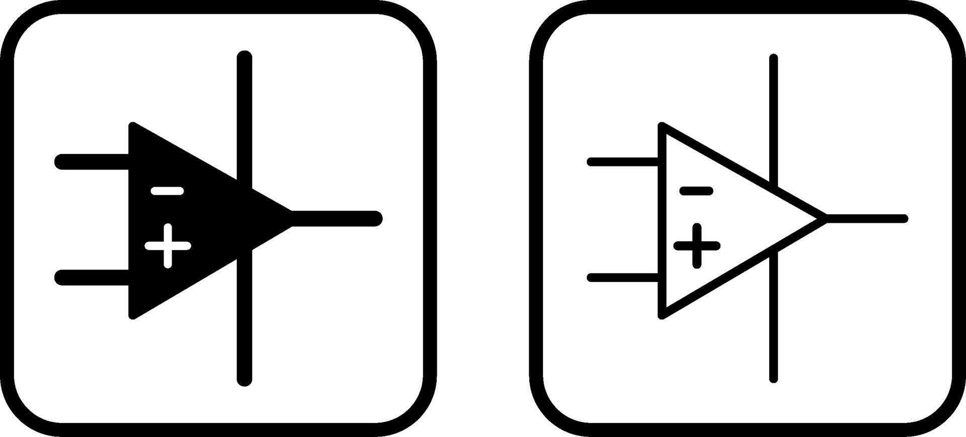 amplificador vetor ícone