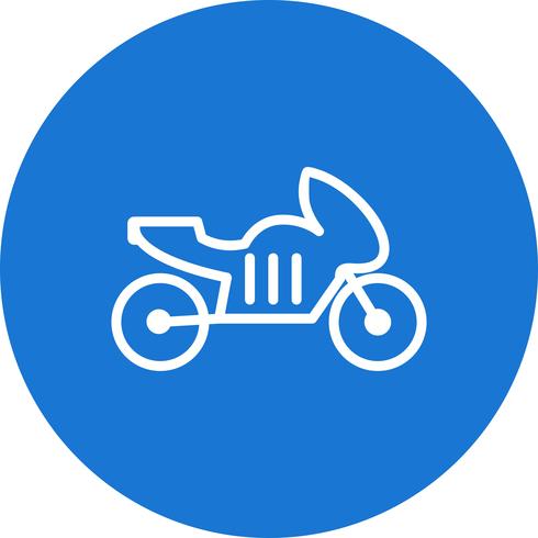 Ícone de bicicleta de vetor