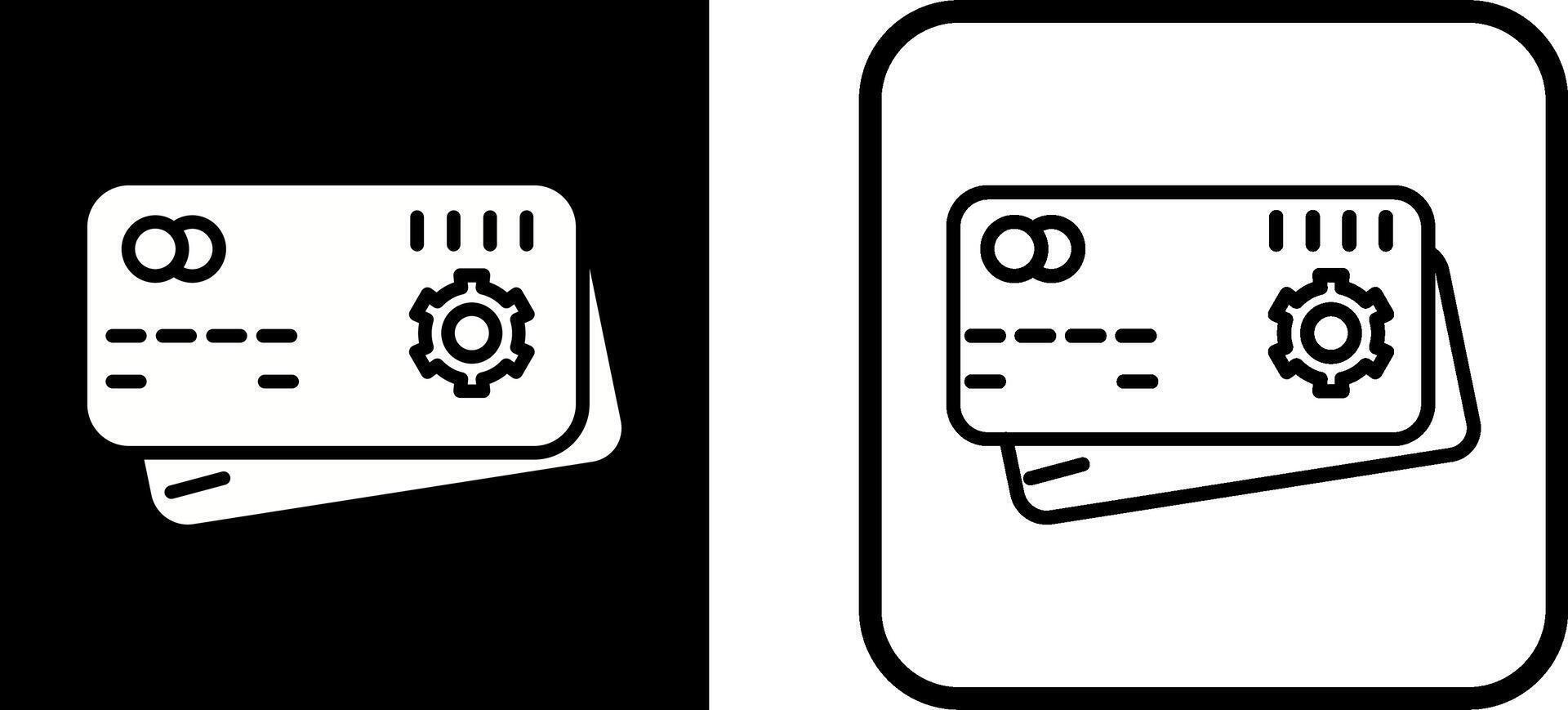 ícone de vetor de configuração de pagamento