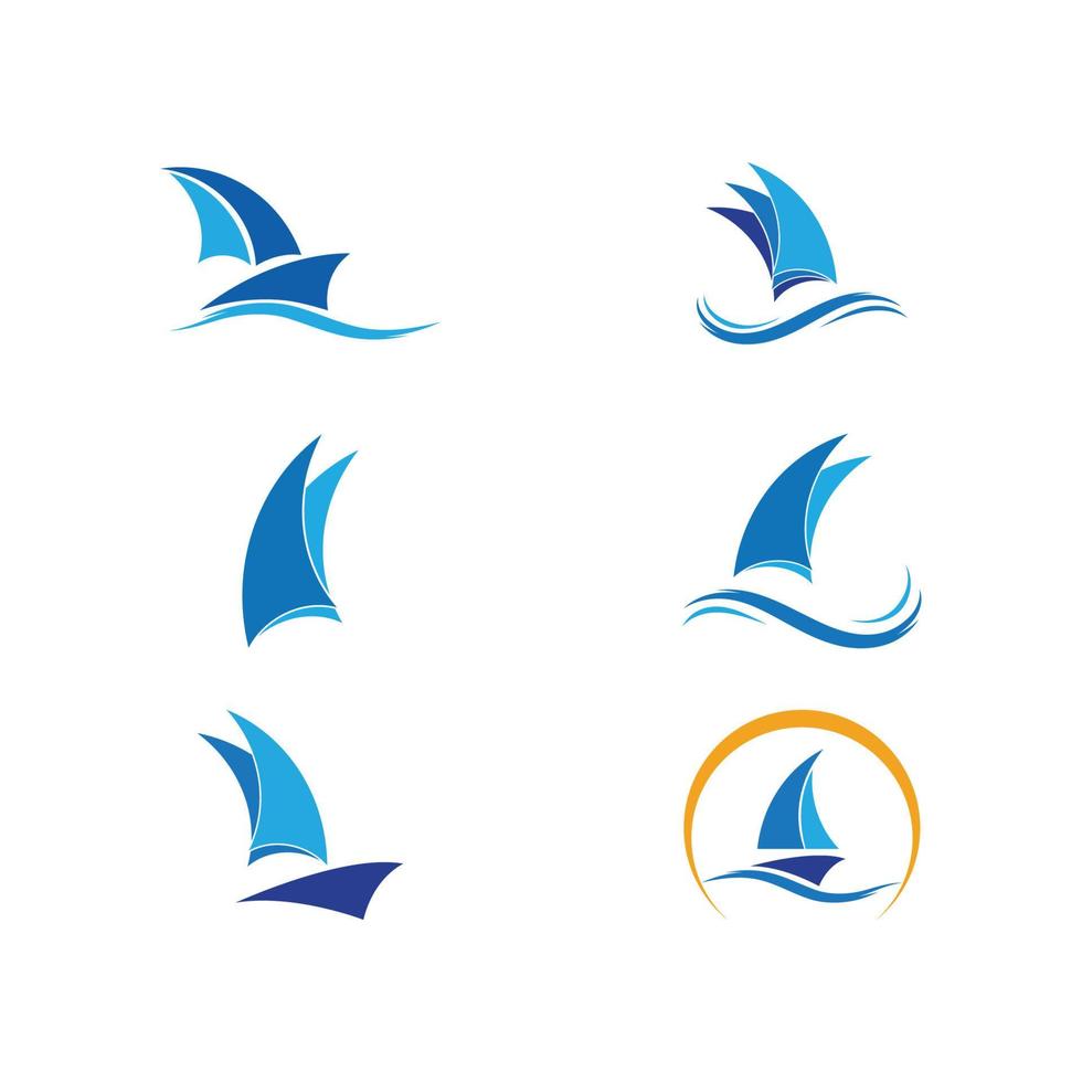 logotipo linear simples da silhueta do navio de cruzeiro do oceano vetor