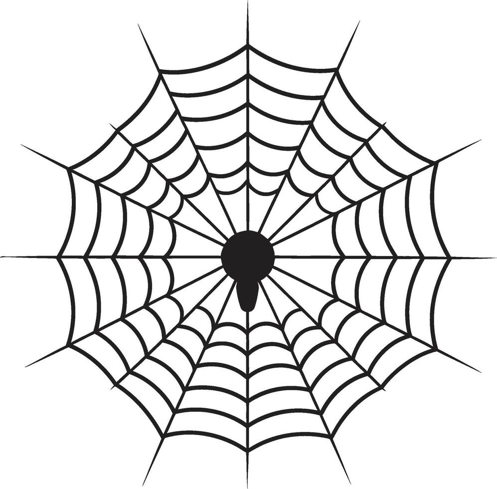 aracno arte crachá criativo aranha com aranha rede ícone dentro vetor rede Guerreiro insígnia dinâmico aranha e rede logotipo para poderoso branding