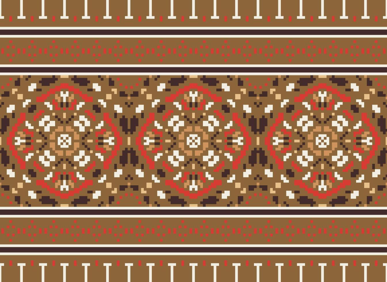 americano étnico nativo padrão.tradicional navajo, asteca, apache, sudoeste e mexicano estilo tecido padrão.abstrato motivos padrão.design para tecido, roupas, cobertor, tapete, tecido, envoltório, decoração vetor